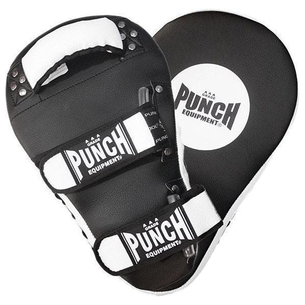 Punch Equipment 90325 ~ GROUP XFOCUS THAI PAD BLK/WHT New zealand nz vaughan